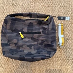 NWT Camo Kate Hobo Bag by Playful by Meredith Sinclair + Gigi Seasons